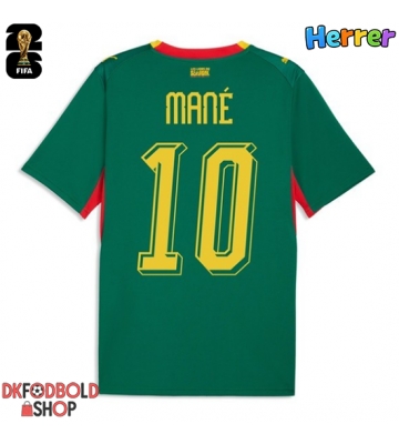 Senegal Sadio Mane #10 Udebanetrøje VM 2026 Kort ærmer